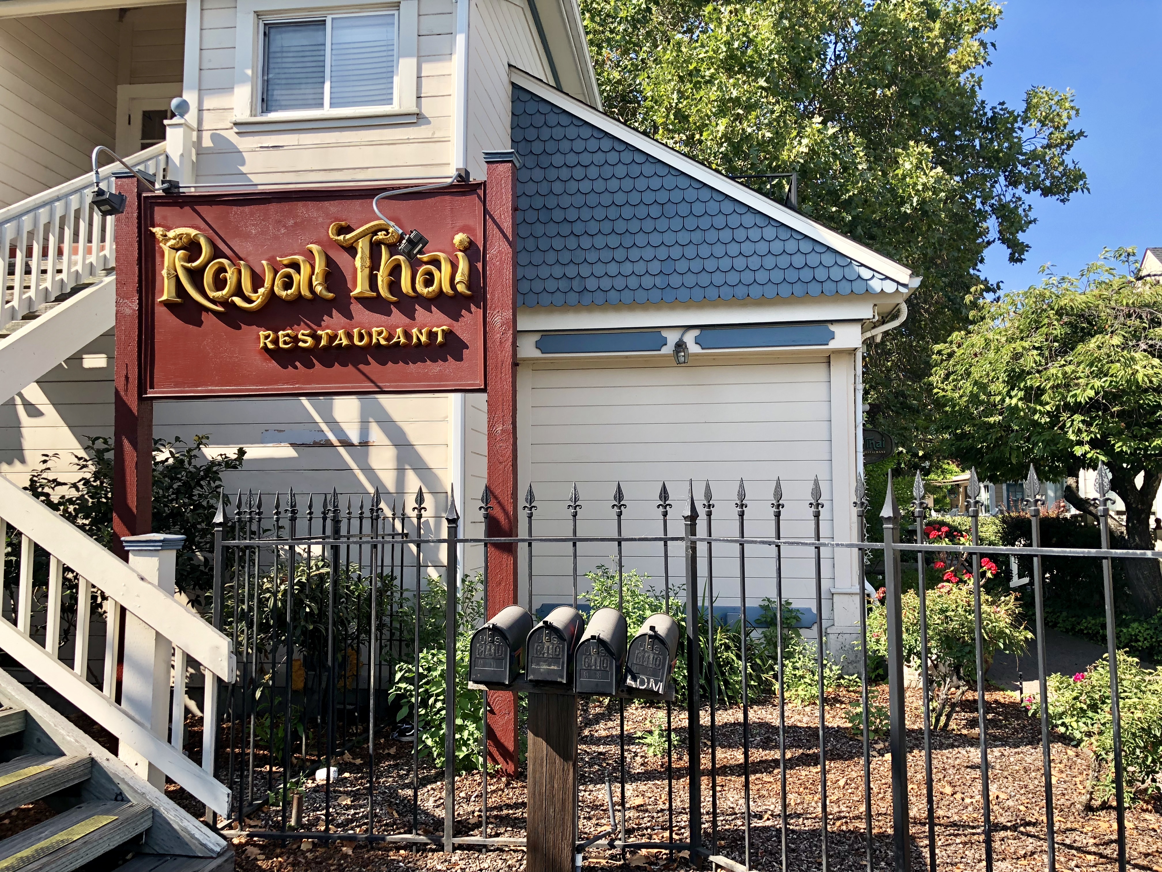 Royal Thai Restaurant front door